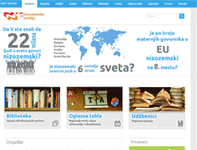 Tablet Screenshot of nederlandistika.fil.bg.ac.rs