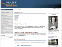 Tablet Screenshot of magt.etf.bg.ac.rs