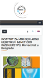 Mobile Screenshot of imgge.bg.ac.rs