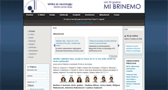Desktop Screenshot of neurologija.bg.ac.rs